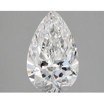 Lab Created 1.98 Carat D-VVS2 Pear Shaped Diamond Lab Created 1.98 Carat D-VVS2 Pear Shaped Diamond