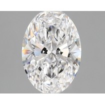 Lab Created 1.09 Carat D-VS1 Oval Diamond