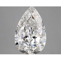 Lab Created 2.75 Carat E-VVS2 Pear Shaped Diamond Lab Created 2.75 Carat E-VVS2 Pear Shaped Diamond