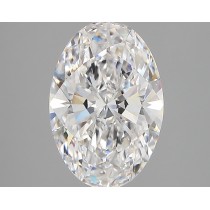 Lab Created 2.77 Carat E-VVS1 Oval Diamond Lab Created 2.77 Carat E-VVS1 Oval Diamond