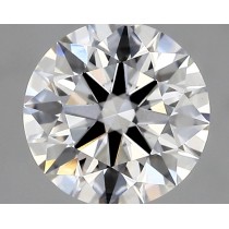 Lab Created 2.11 Carat E-VS1 Round Diamond