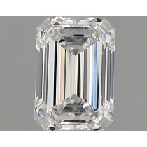 Lab Created 1.24 Carat D-VVS2 Emerald Cut Diamond Lab Created 1.24 Carat D-VVS2 Emerald Cut Diamond