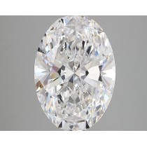 Lab Created 4.24 Carat D-VS1 Oval Diamond Lab Created 4.24 Carat D-VS1 Oval Diamond