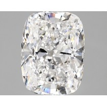 Lab Created 3.21 Carat D-VVS2 Cushion Cut Diamond Lab Created 3.21 Carat D-VVS2 Cushion Cut Diamond