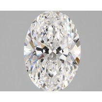 Lab Created 2.54 Carat E-VVS2 Oval Diamond Lab Created 2.54 Carat E-VVS2 Oval Diamond