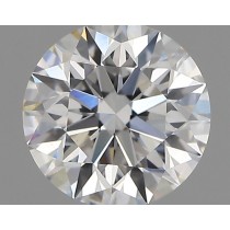 Lab Created 1.09 Carat E-VVS2 Round Diamond