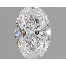 Lab Created 1.14 Carat D-VVS2 Oval Diamond