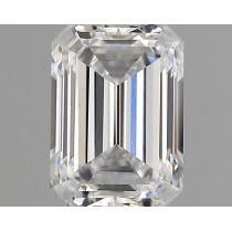 Lab Created 1.29 Carat D-VVS2 Emerald Cut Diamond