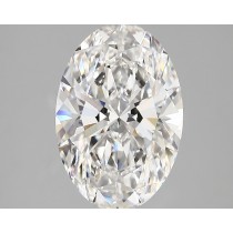 Lab Created 3.59 Carat F-VVS2 Oval Diamond Lab Created 3.59 Carat F-VVS2 Oval Diamond