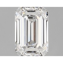 Lab Created 1.24 Carat D-VVS2 Emerald Cut Diamond Lab Created 1.24 Carat D-VVS2 Emerald Cut Diamond