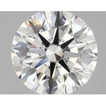 Lab Created 2.09 Carat D-VS1 Round Diamond