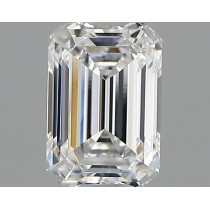 Lab Created 1.54 Carat E-VVS2 Emerald Cut Diamond