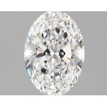 Lab Created 1.38 Carat D-VVS2 Oval Diamond