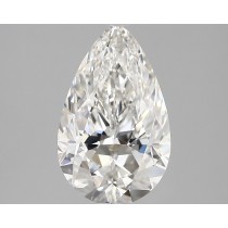 Lab Created 2.64 Carat E-VVS2 Pear Shaped Diamond Lab Created 2.64 Carat E-VVS2 Pear Shaped Diamond