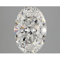 Lab Created 2.54 Carat E-VVS2 Oval Diamond Lab Created 2.54 Carat E-VVS2 Oval Diamond