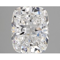 Lab Created 3.16 Carat E-VVS2 Cushion Cut Diamond Lab Created 3.16 Carat E-VVS2 Cushion Cut Diamond