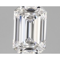 Lab Created 2.72 Carat D-VS1 Emerald Cut Diamond Lab Created 2.72 Carat D-VS1 Emerald Cut Diamond