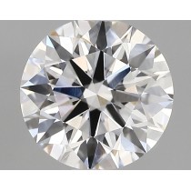 Lab Created 1.61 Carat D-VS1 Round Diamond