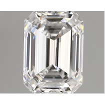 Lab Created 1.21 Carat D-VVS2 Emerald Cut Diamond Lab Created 1.21 Carat D-VVS2 Emerald Cut Diamond