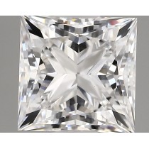 Lab Created 1.25 Carat D-VS1 Princess Cut Diamond