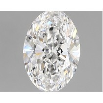 Lab Created 1.15 Carat D-VVS1 Oval Diamond