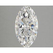 Lab Created 1.64 Carat E-VVS2 Marquise Cut Diamond Lab Created 1.64 Carat E-VVS2 Marquise Cut Diamond
