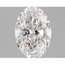 Lab Created 1.34 Carat E-VVS2 Oval Diamond