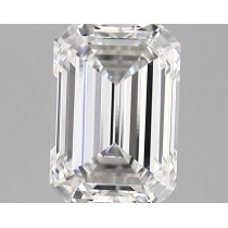 Lab Created 2.76 Carat E-VVS2 Emerald Cut Diamond Lab Created 2.76 Carat E-VVS2 Emerald Cut Diamond