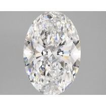 Lab Created 3.31 Carat D-VVS2 Oval Diamond Lab Created 3.31 Carat D-VVS2 Oval Diamond