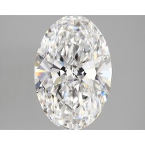 Lab Created 3.53 Carat D-VS1 Oval Diamond