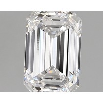 Lab Created 1.30 Carat D-VVS1 Emerald Cut Diamond Lab Created 1.30 Carat D-VVS1 Emerald Cut Diamond