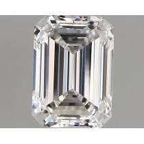 Lab Created 1.49 Carat F-VVS2 Emerald Cut Diamond Lab Created 1.49 Carat F-VVS2 Emerald Cut Diamond