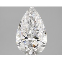 Lab Created 2.64 Carat E-VVS2 Pear Shaped Diamond Lab Created 2.64 Carat E-VVS2 Pear Shaped Diamond