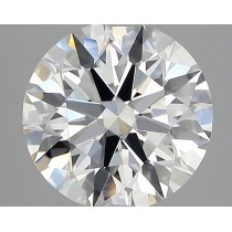 Lab Created 2.95 Carat E-VVS2 Round Diamond