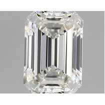 Lab Created 1.98 Carat F-VVS2 Emerald Cut Diamond Lab Created 1.98 Carat F-VVS2 Emerald Cut Diamond