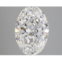 Lab Created 3.17 Carat D-VS1 Oval Diamond Lab Created 3.17 Carat D-VS1 Oval Diamond