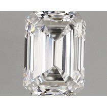 Lab Created 1.72 Carat D-VVS2 Emerald Cut Diamond Lab Created 1.72 Carat D-VVS2 Emerald Cut Diamond