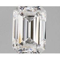Lab Created 3.00 Carat D-VS1 Emerald Cut Diamond Lab Created 3.00 Carat D-VS1 Emerald Cut Diamond