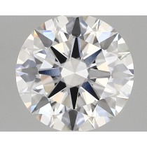 Lab Created 3.05 Carat D-VVS2 Round Diamond