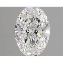 Lab Created 1.15 Carat D-VVS2 Oval Diamond