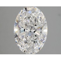 Lab Created 2.10 Carat D-VS1 Oval Diamond Lab Created 2.10 Carat D-VS1 Oval Diamond