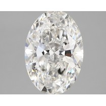 Lab Created 2.69 Carat F-VS1 Oval Diamond Lab Created 2.69 Carat F-VS1 Oval Diamond