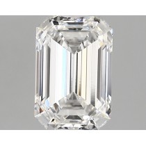 Lab Created 2.42 Carat E-VVS2 Emerald Cut Diamond Lab Created 2.42 Carat E-VVS2 Emerald Cut Diamond