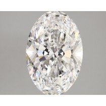 Lab Created 3.69 Carat D-VVS2 Oval Diamond Lab Created 3.69 Carat D-VVS2 Oval Diamond