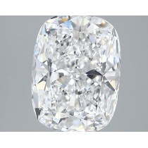 Lab Created 4.05 Carat D-VVS2 Cushion Cut Diamond Lab Created 4.05 Carat D-VVS2 Cushion Cut Diamond