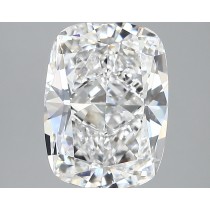 Lab Created 4.01 Carat E-VVS2 Cushion Cut Diamond Lab Created 4.01 Carat E-VVS2 Cushion Cut Diamond