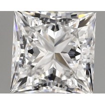 Lab Created 1.10 Carat D-VVS2 Princess Cut Diamond Lab Created 1.10 Carat D-VVS2 Princess Cut Diamond