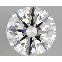 Lab Created 3.00 Carat E-VVS2 Round Diamond Lab Created 3.00 Carat E-VVS2 Round Diamond