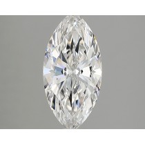 Lab Created 1.46 Carat E-VVS2 Marquise Cut Diamond