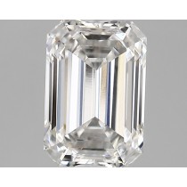 Lab Created 2.68 Carat F-VVS2 Emerald Cut Diamond Lab Created 2.68 Carat F-VVS2 Emerald Cut Diamond